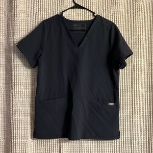 COPY - Figs Night Sky 3 pocket scrub top